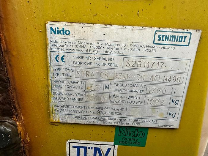 Nido Stratos B35K-30 ACLN-490 - Liiva-/ Soolajaotur: pilt 5 Nido Stratos B35K-30 ACLN-490 - Liiva-/ Soolajaotur: pilt 5