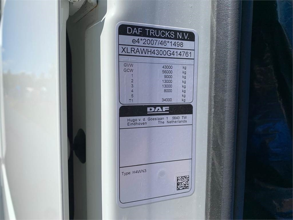 Nöörtõstukiga veoauto DAF XF 430 FAW 8x4*4 Tridem: pilt 18