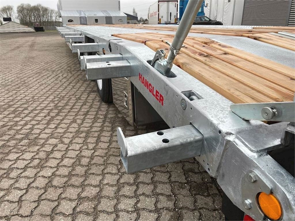 Hangler SDS-H 510-T 3-aks maskintrailer - dobbelt ramper - Madal platvormpoolhaagis: pilt 4 Hangler SDS-H 510-T 3-aks maskintrailer - dobbelt ramper - Madal platvormpoolhaagis: pilt 4