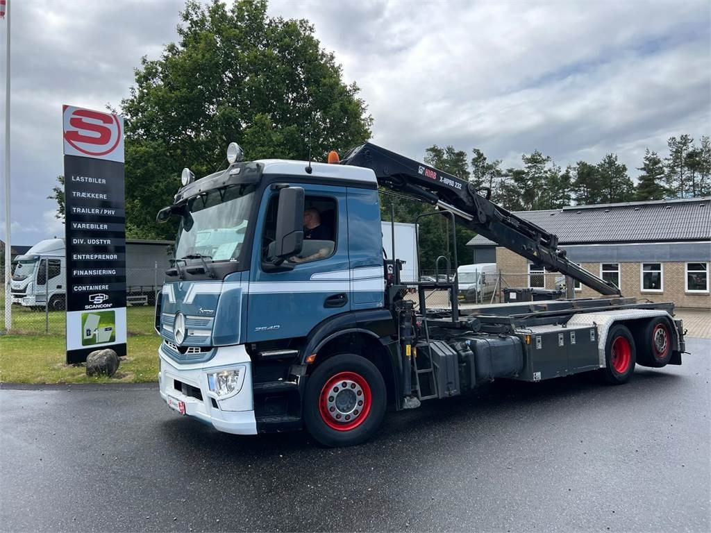 Mercedes-Benz Antos 2540 L - Hiab 232E5 kran - Nöörtõstukiga veoauto: pilt 1 Mercedes-Benz Antos 2540 L - Hiab 232E5 kran - Nöörtõstukiga veoauto: pilt 1