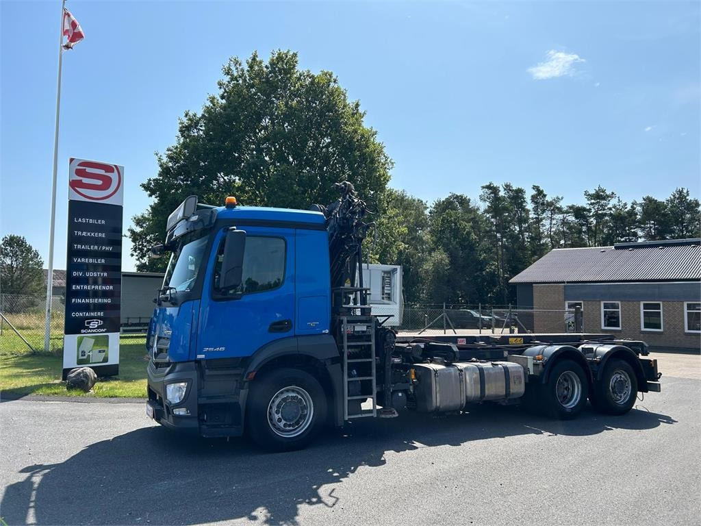Mercedes-Benz Antos 2546 - Hiab 192 E kran - Nöörtõstukiga veoauto: pilt 1 Mercedes-Benz Antos 2546 - Hiab 192 E kran - Nöörtõstukiga veoauto: pilt 1