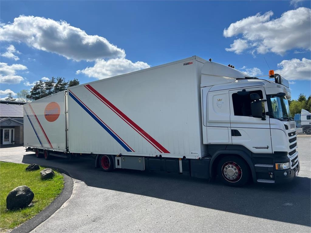 Scania R410 DB 4x2 MLB + tandem trailer 121m3 - Kasti veoauto: pilt 5 Scania R410 DB 4x2 MLB + tandem trailer 121m3 - Kasti veoauto: pilt 5