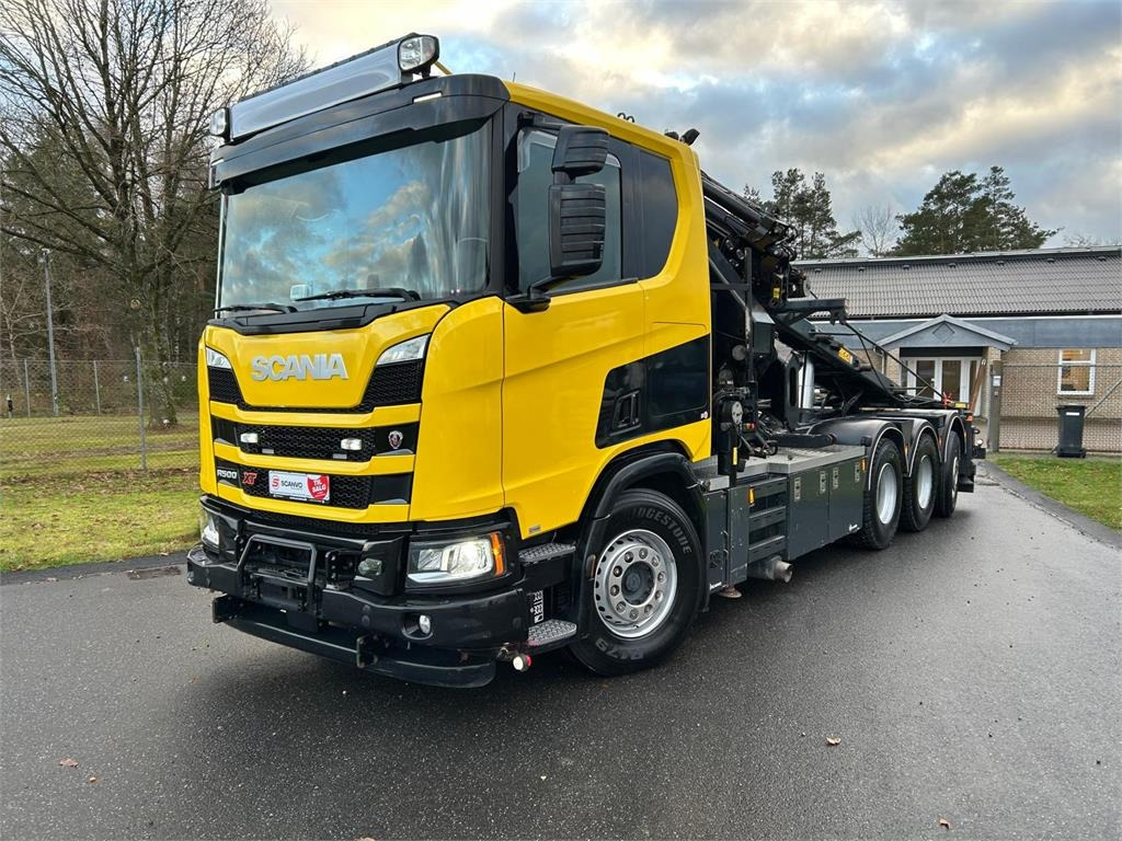 Scania R500 XT B 8x4*4 NA - Hiab 408 E6 + jib - Nöörtõstukiga veoauto: pilt 1 Scania R500 XT B 8x4*4 NA - Hiab 408 E6 + jib - Nöörtõstukiga veoauto: pilt 1