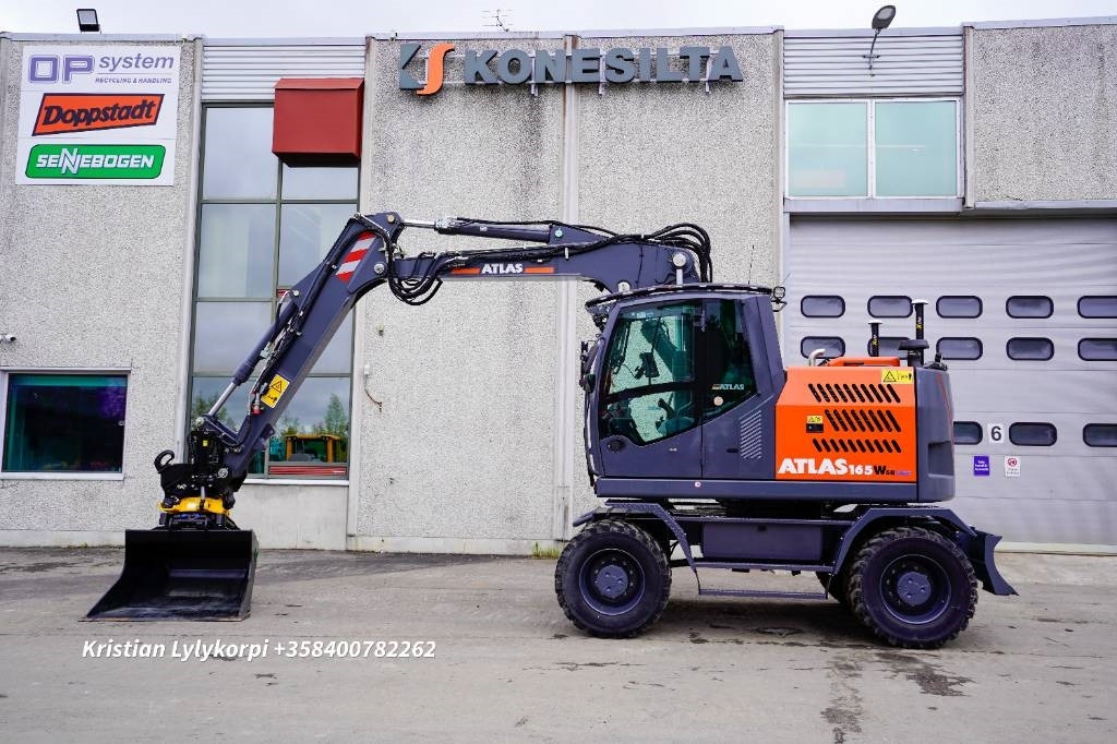 Atlas 165WSR VARUSTELTU - Ratastel ekskavaator: pilt 1 Atlas 165WSR VARUSTELTU - Ratastel ekskavaator: pilt 1