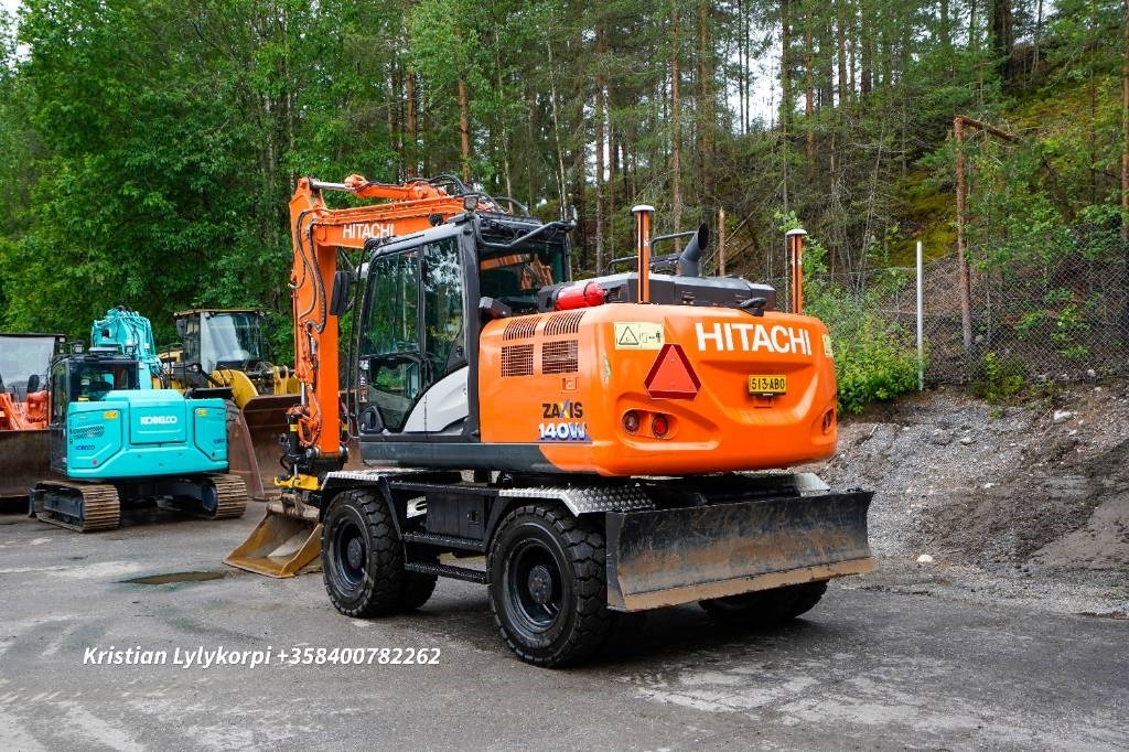 Hitachi ZX140W-6 3D PYÖRÄOHJAUS KAHVOISTA - Lintekskavaator: pilt 2 Hitachi ZX140W-6 3D PYÖRÄOHJAUS KAHVOISTA - Lintekskavaator: pilt 2