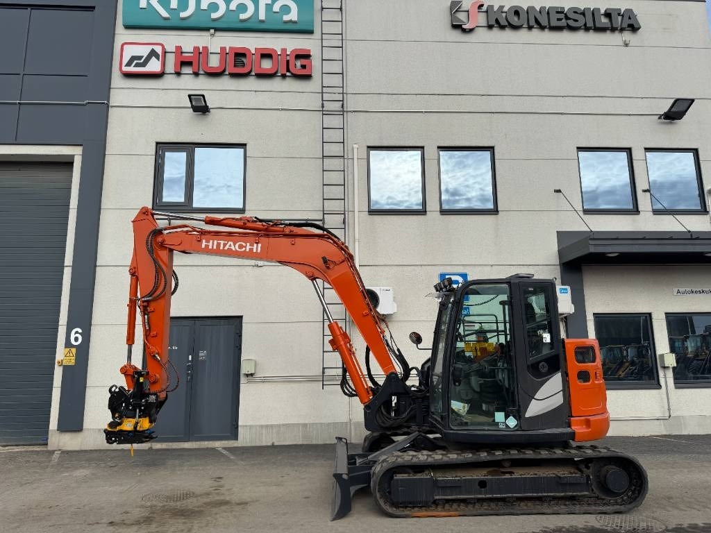 Hitachi ZX85USB-6, Uudella engcon EC209 tiltillä - Miniekskavaator: pilt 1 Hitachi ZX85USB-6, Uudella engcon EC209 tiltillä - Miniekskavaator: pilt 1
