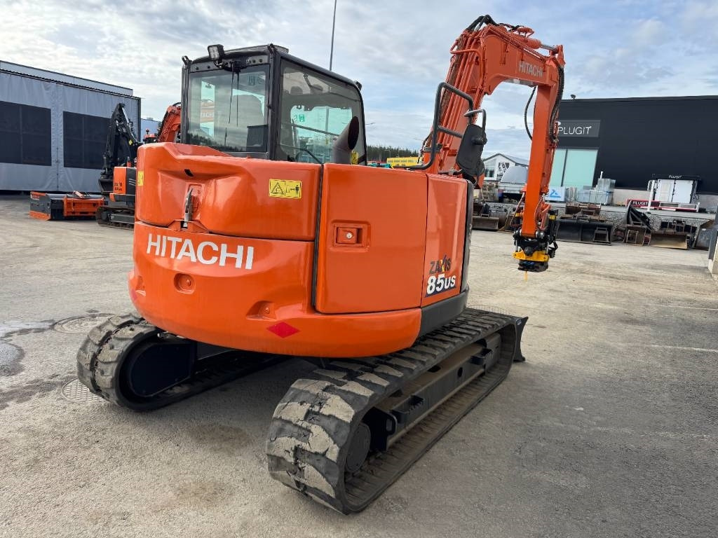 Hitachi ZX85USB-6, Uudella engcon EC209 tiltillä - Miniekskavaator: pilt 5 Hitachi ZX85USB-6, Uudella engcon EC209 tiltillä - Miniekskavaator: pilt 5