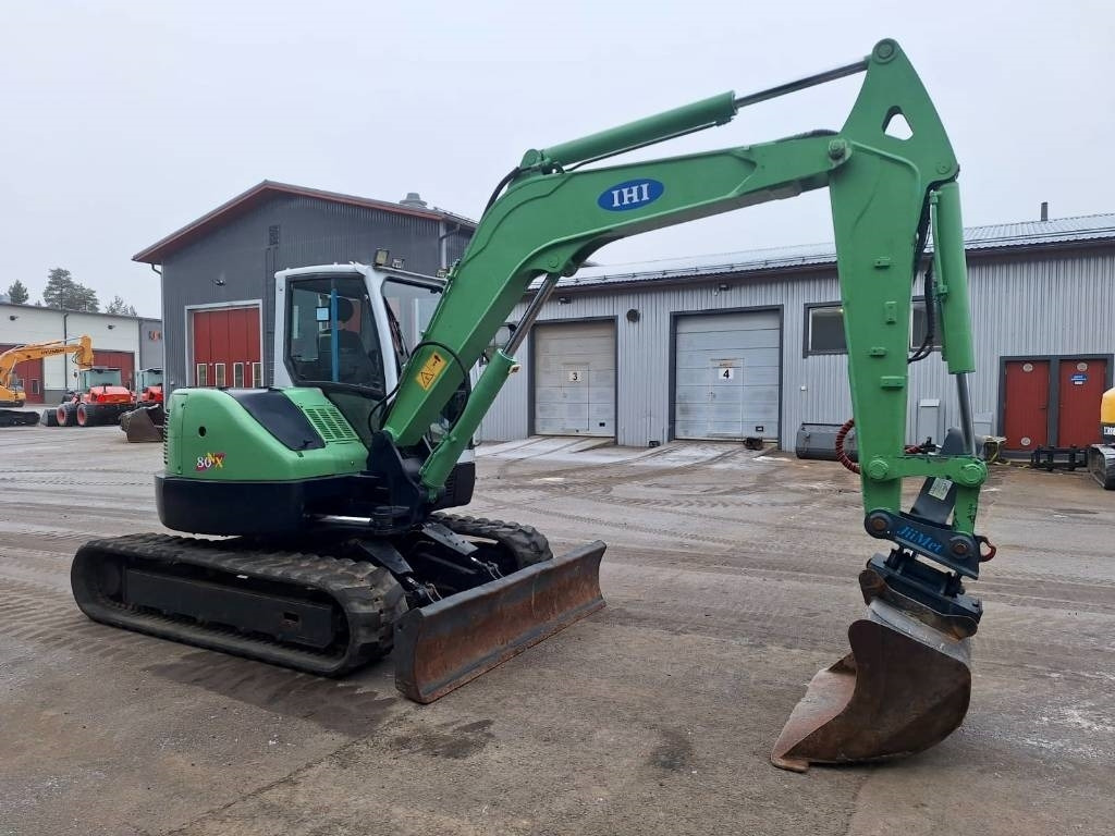 IHI MYYTY! SOLD! 80NX KALLISTAJALLA - Miniekskavaator: pilt 4 IHI MYYTY! SOLD! 80NX KALLISTAJALLA - Miniekskavaator: pilt 4