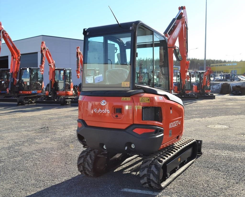 Kubota KX027-4 UUSI, TAKUU 24KK - Miniekskavaator: pilt 3 Kubota KX027-4 UUSI, TAKUU 24KK - Miniekskavaator: pilt 3