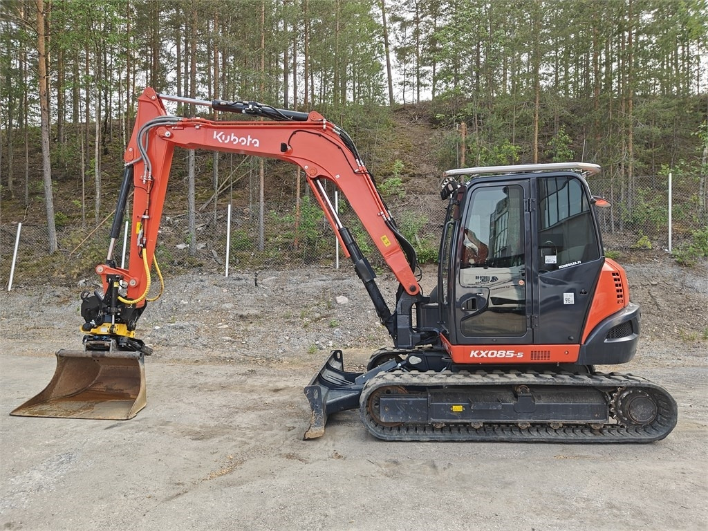 Kubota KX085-5 ENGCON, VASARA, KAUHAT - Miniekskavaator: pilt 1 Kubota KX085-5 ENGCON, VASARA, KAUHAT - Miniekskavaator: pilt 1