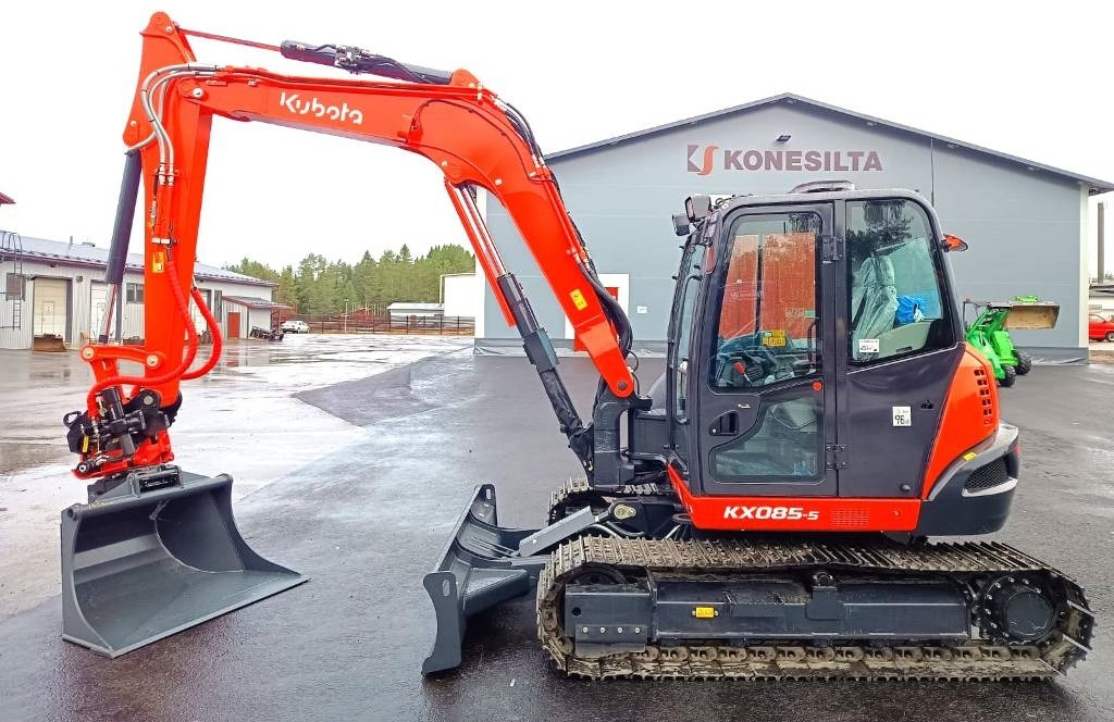 Kubota KX085-5 -UUTUUS- KMÄKI/PIRKKALA/TUUSULA - Miniekskavaator: pilt 1 Kubota KX085-5 -UUTUUS- KMÄKI/PIRKKALA/TUUSULA - Miniekskavaator: pilt 1