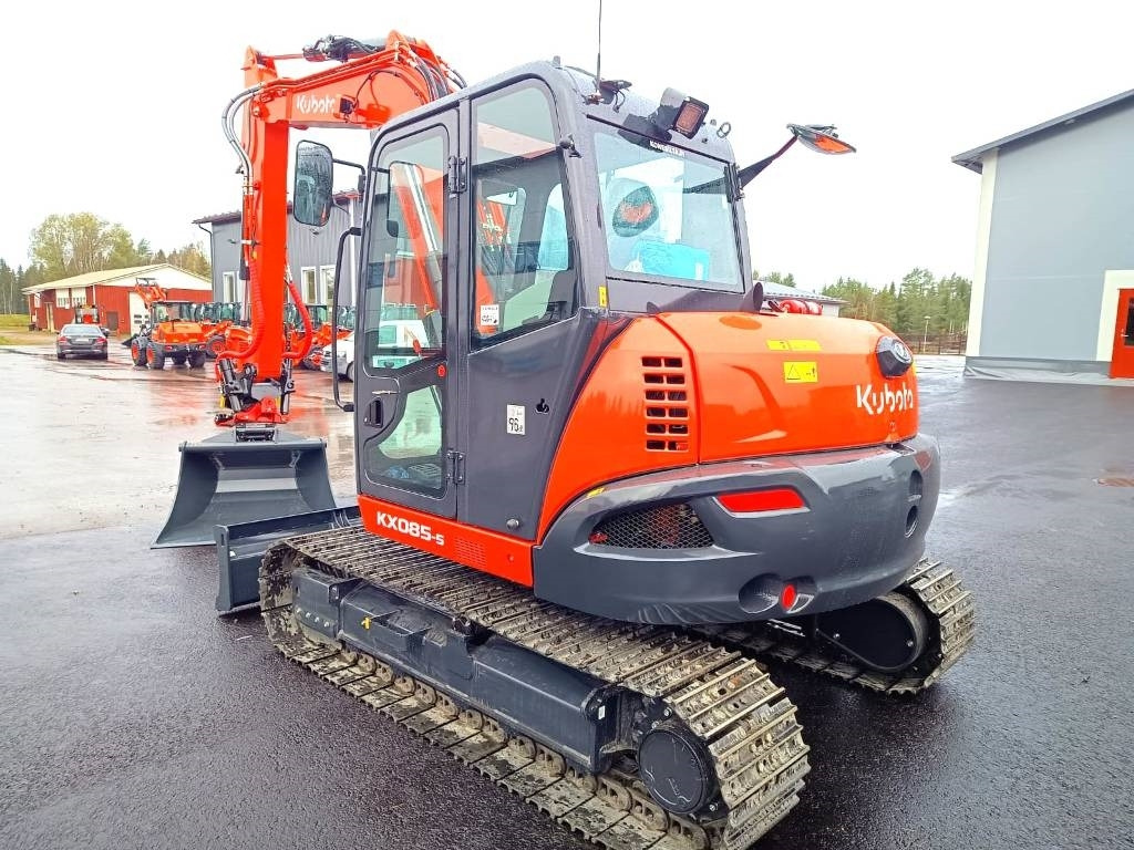 Kubota KX085-5 -UUTUUS- KMÄKI/PIRKKALA/TUUSULA - Miniekskavaator: pilt 3 Kubota KX085-5 -UUTUUS- KMÄKI/PIRKKALA/TUUSULA - Miniekskavaator: pilt 3