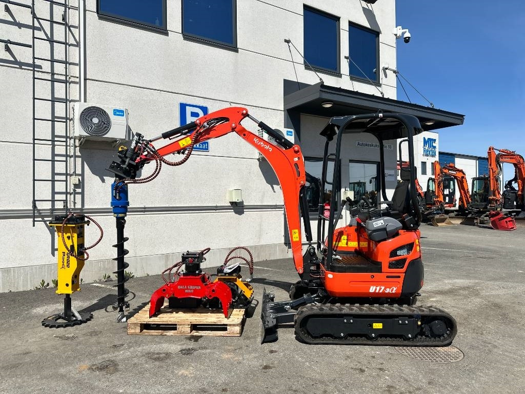 Kubota U 17-3 uusi Varustelupaketilla - Miniekskavaator: pilt 1 Kubota U 17-3 uusi Varustelupaketilla - Miniekskavaator: pilt 1