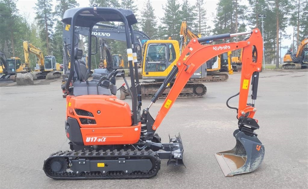 Kubota U17-3a UUSI, KALLISTAJALLA - Miniekskavaator: pilt 5 Kubota U17-3a UUSI, KALLISTAJALLA - Miniekskavaator: pilt 5