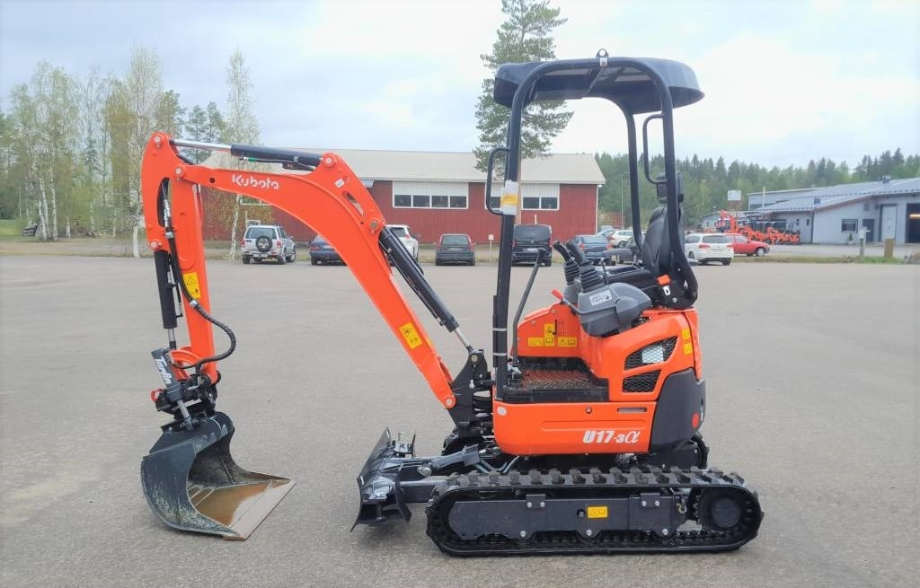 Kubota U17-3a UUSI, KALLISTAJALLA - Miniekskavaator: pilt 1 Kubota U17-3a UUSI, KALLISTAJALLA - Miniekskavaator: pilt 1