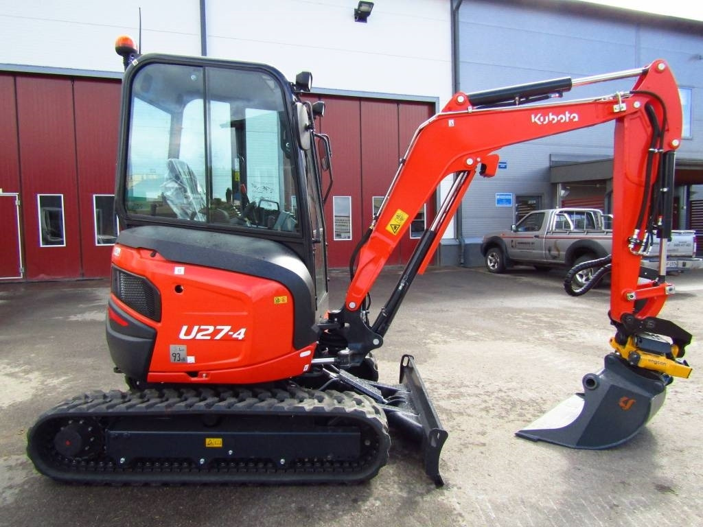 Kubota U27-4 UUSI, PYÖRITTÄJÄLLÄ - Miniekskavaator: pilt 5 Kubota U27-4 UUSI, PYÖRITTÄJÄLLÄ - Miniekskavaator: pilt 5