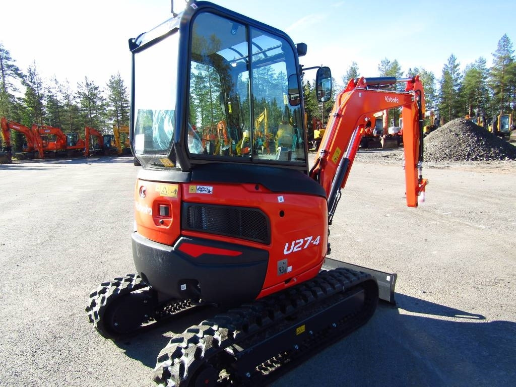 Kubota U27-4 UUSI, TAKUU 24KK - Miniekskavaator: pilt 4 Kubota U27-4 UUSI, TAKUU 24KK - Miniekskavaator: pilt 4