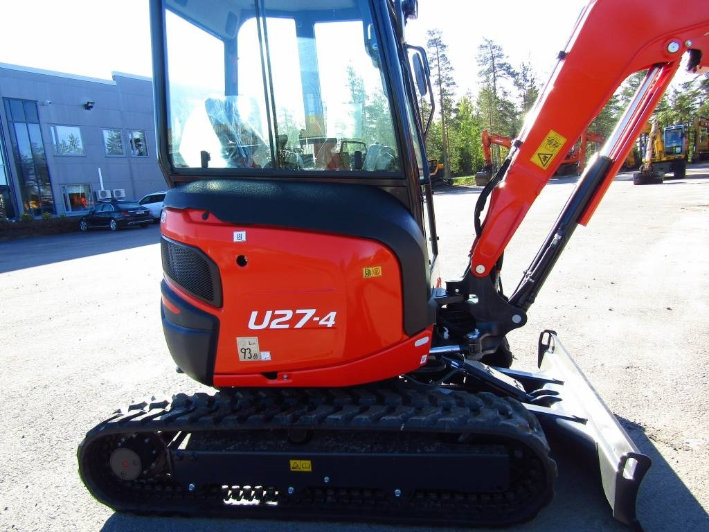 Kubota U27-4 UUSI, TAKUU 24KK - Miniekskavaator: pilt 5 Kubota U27-4 UUSI, TAKUU 24KK - Miniekskavaator: pilt 5