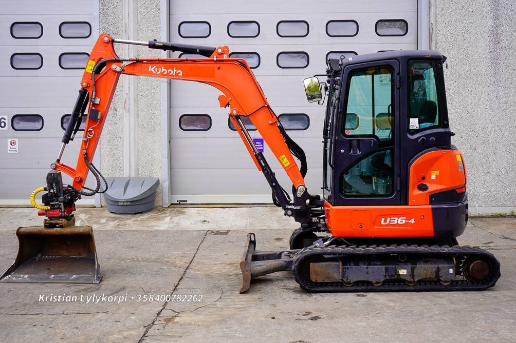Kubota U36-4 ROTOTILTILLÄ - Miniekskavaator: pilt 1 Kubota U36-4 ROTOTILTILLÄ - Miniekskavaator: pilt 1
