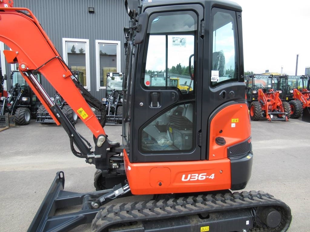 Kubota U36-4 UUSI, TAKUU 24KK - Miniekskavaator: pilt 2 Kubota U36-4 UUSI, TAKUU 24KK - Miniekskavaator: pilt 2