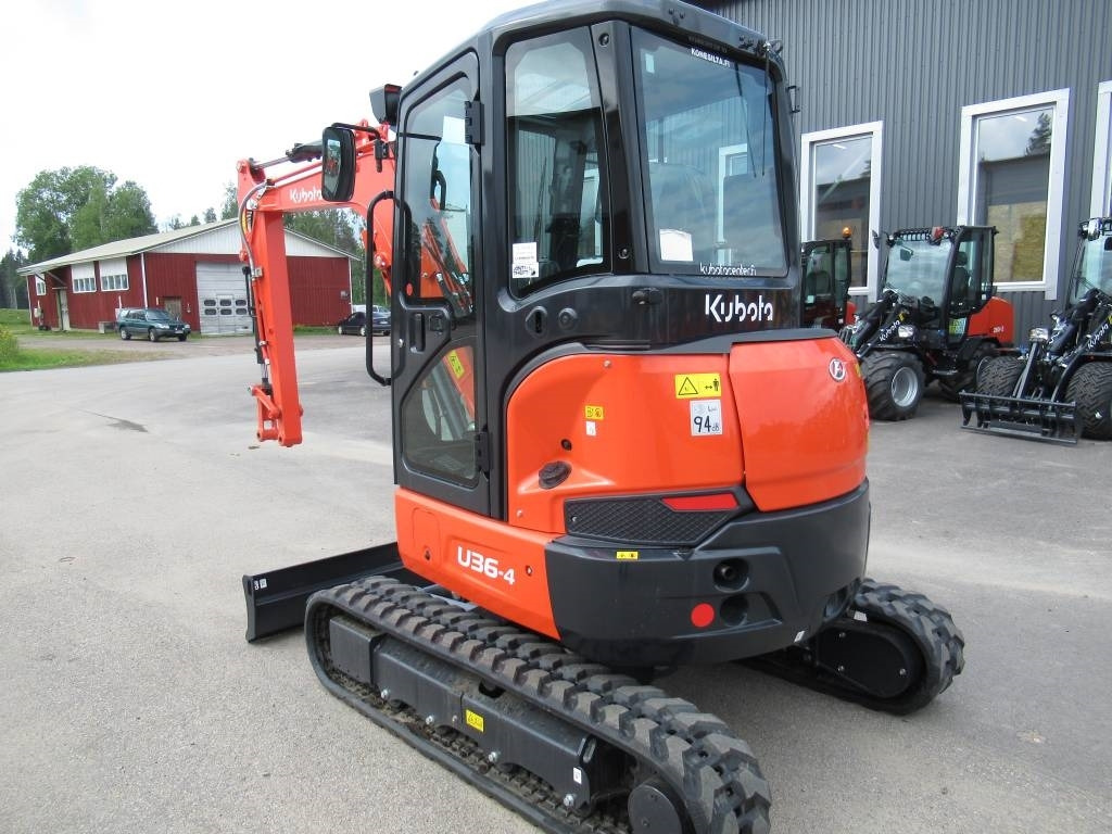 Kubota U36-4 UUSI, TAKUU 24KK - Miniekskavaator: pilt 3 Kubota U36-4 UUSI, TAKUU 24KK - Miniekskavaator: pilt 3