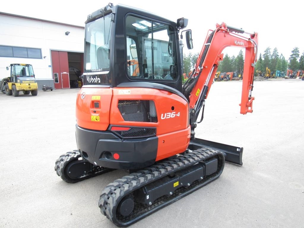 Kubota U36-4 UUSI, TAKUU 24KK - Miniekskavaator: pilt 5 Kubota U36-4 UUSI, TAKUU 24KK - Miniekskavaator: pilt 5