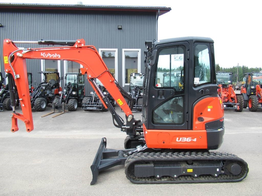Kubota U36-4 UUSI, TAKUU 24KK - Miniekskavaator: pilt 1 Kubota U36-4 UUSI, TAKUU 24KK - Miniekskavaator: pilt 1