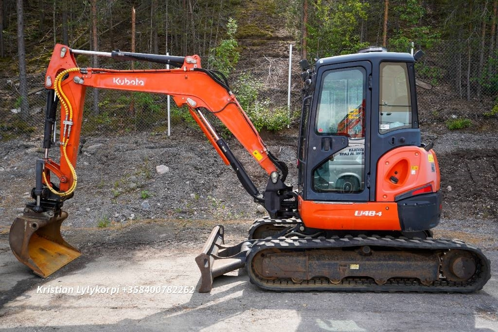 Kubota U48-4 HUOLLETTU - Miniekskavaator: pilt 1 Kubota U48-4 HUOLLETTU - Miniekskavaator: pilt 1