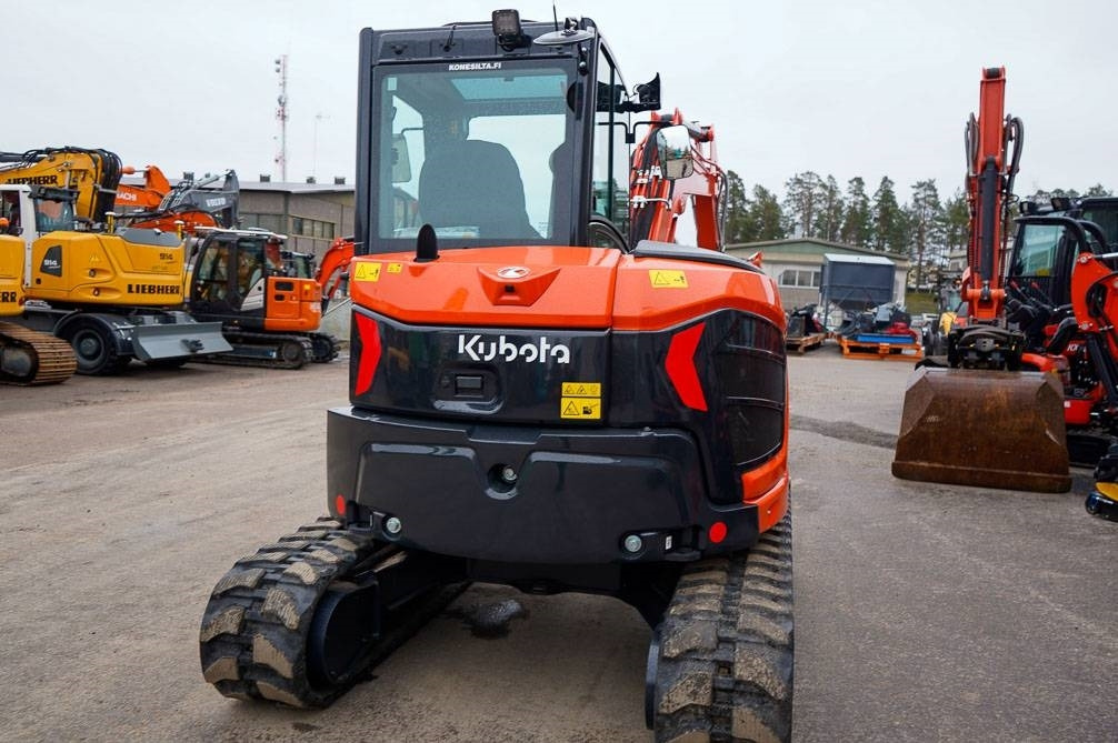 Miniekskavaator Kubota U56-5 VALMIIKSI VARUSTELTU: pilt 8