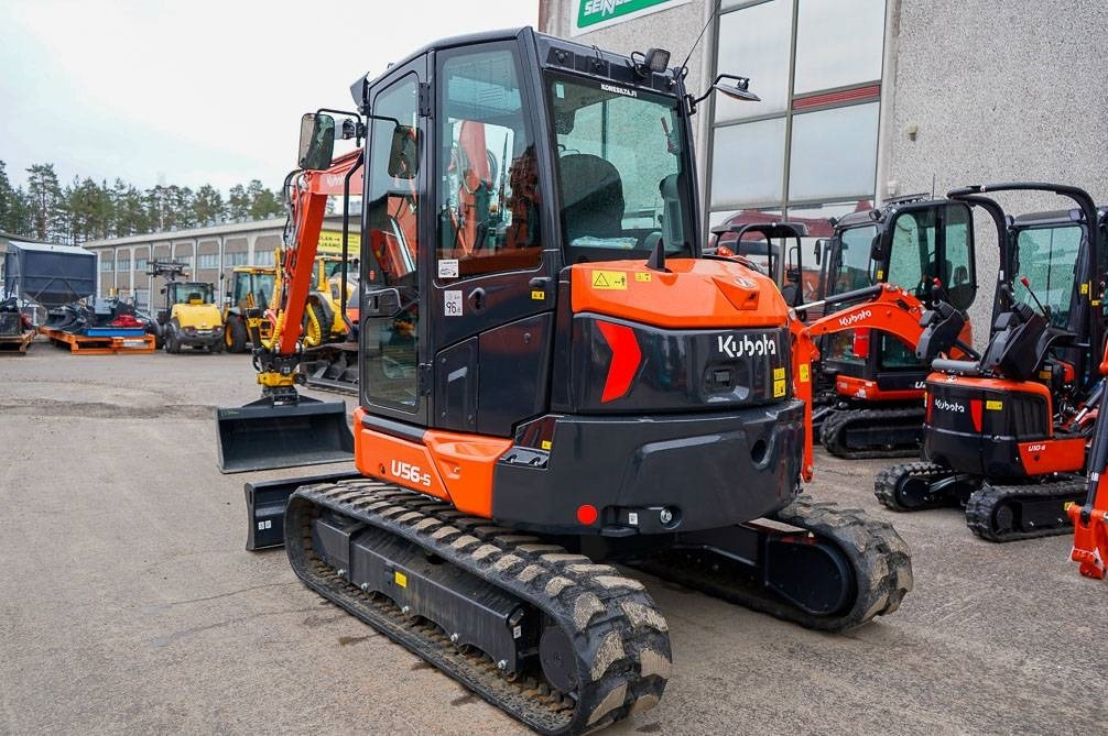 Miniekskavaator Kubota U56-5 VALMIIKSI VARUSTELTU: pilt 10