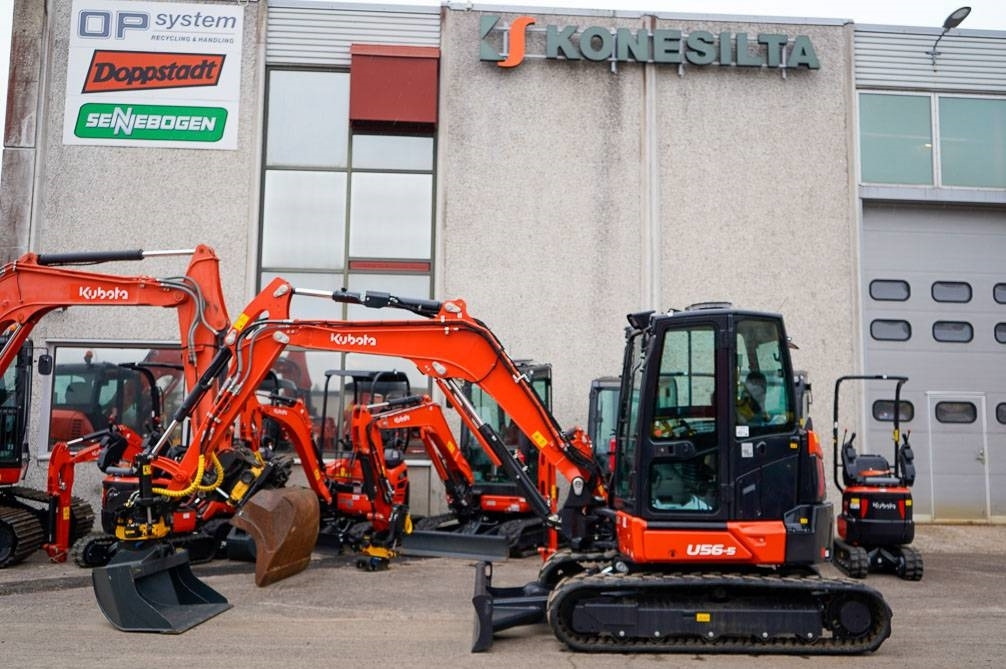 Kubota U56-5 VALMIIKSI VARUSTELTU - Miniekskavaator: pilt 1 Kubota U56-5 VALMIIKSI VARUSTELTU - Miniekskavaator: pilt 1