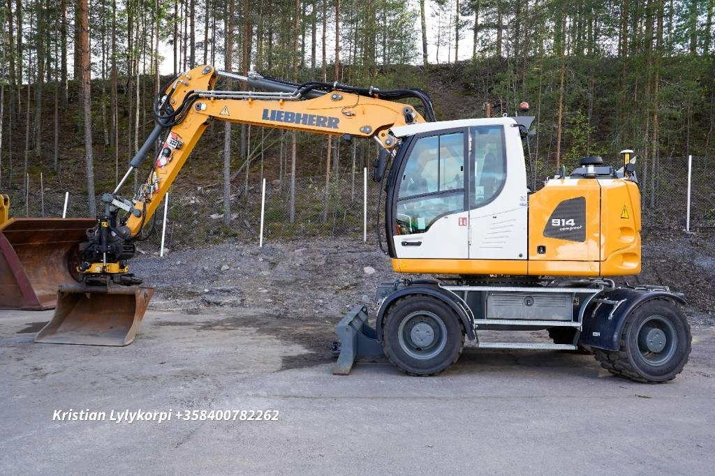 Liebherr A914C NOVATRON 3D - Ratastel ekskavaator: pilt 1 Liebherr A914C NOVATRON 3D - Ratastel ekskavaator: pilt 1