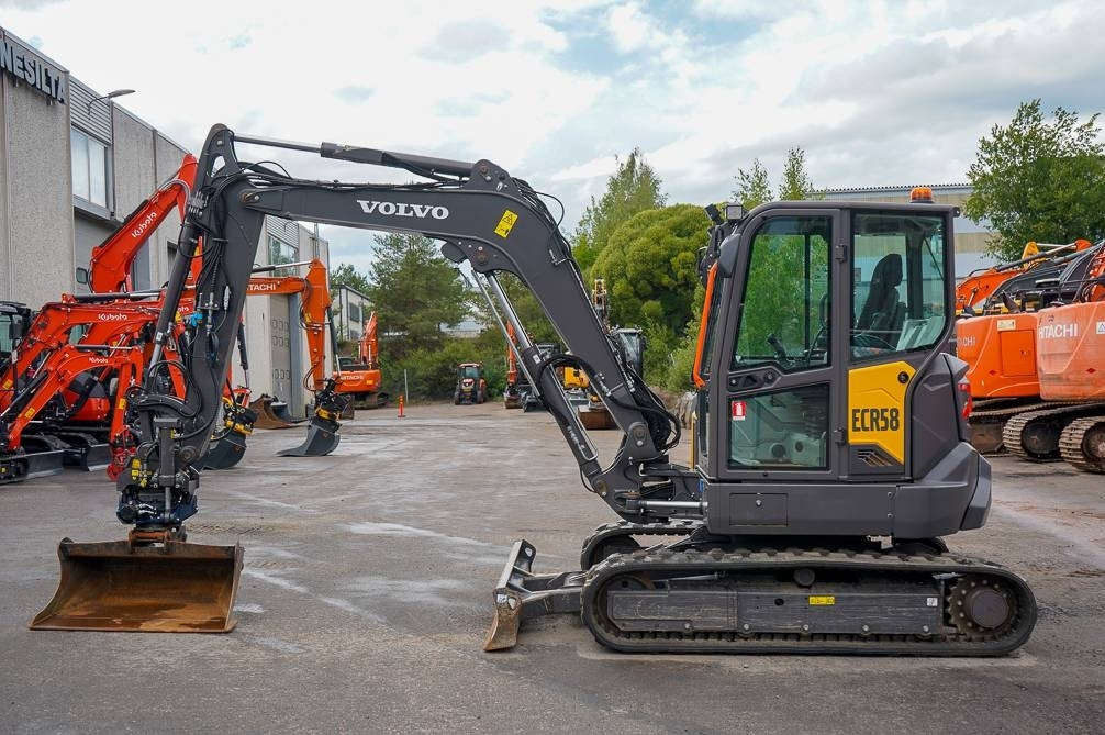Volvo ECR58F EX-DEMO - Miniekskavaator: pilt 1 Volvo ECR58F EX-DEMO - Miniekskavaator: pilt 1