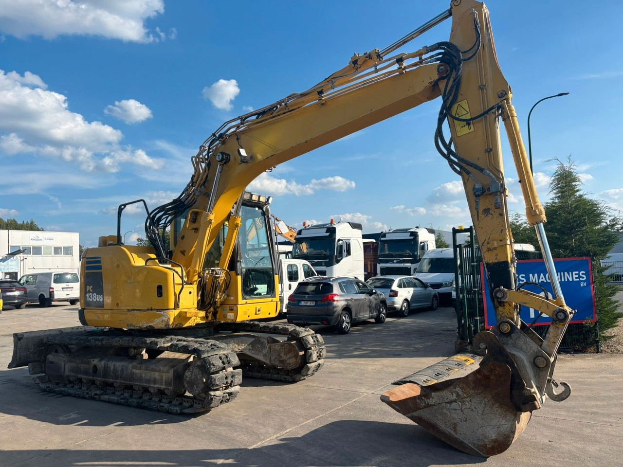 Komatsu PC138US-8. Klima. Hydr Schnelw. 2 Löffel. - Lintekskavaator: pilt 4 Komatsu PC138US-8. Klima. Hydr Schnelw. 2 Löffel. - Lintekskavaator: pilt 4