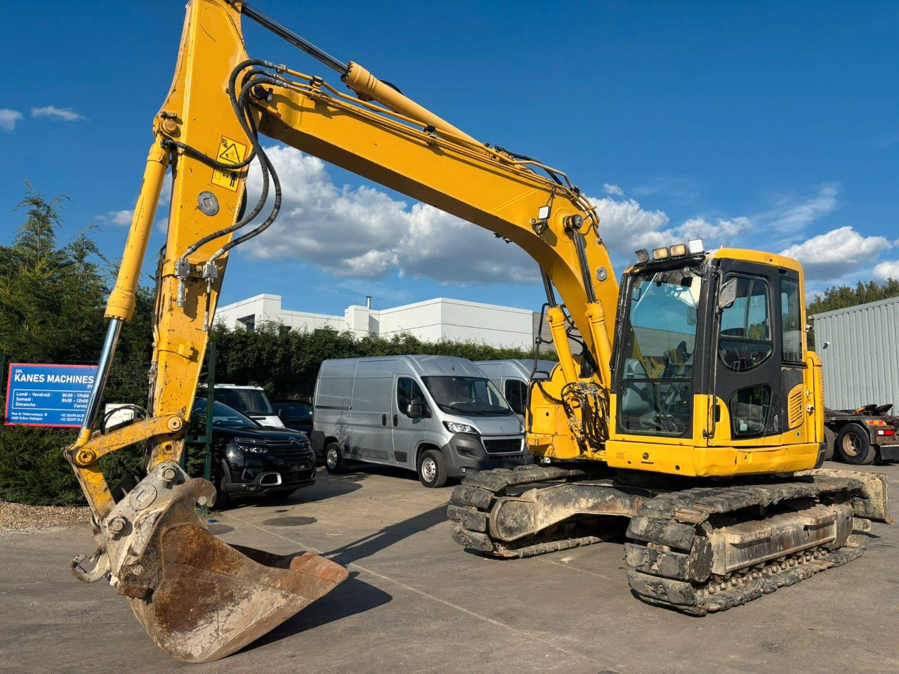 Komatsu PC138US-8. Klima. Hydr Schnelw. 2 Löffel. - Lintekskavaator: pilt 2 Komatsu PC138US-8. Klima. Hydr Schnelw. 2 Löffel. - Lintekskavaator: pilt 2
