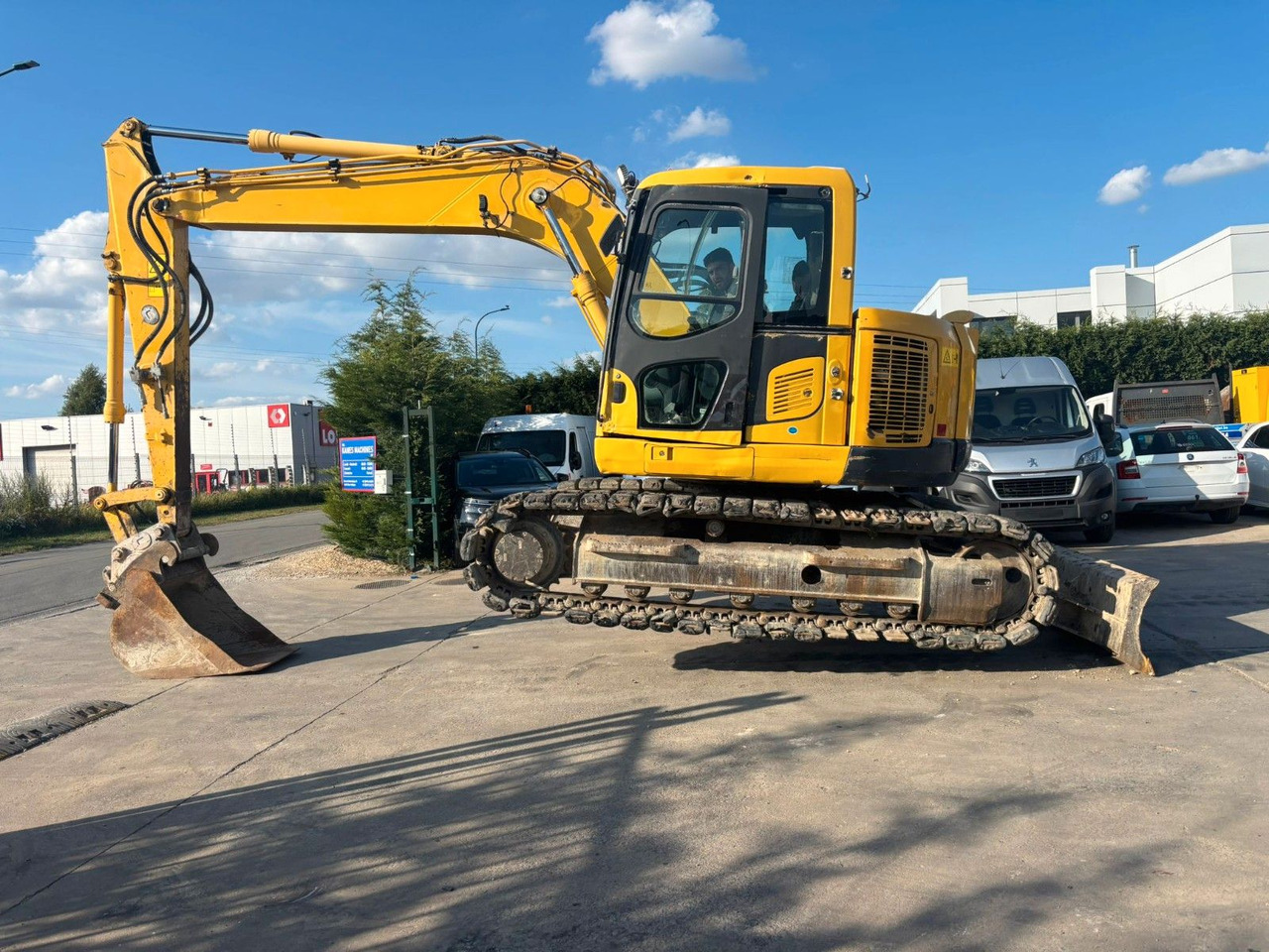 Komatsu PC138US-8. Klima. Hydr Schnelw. 2 Löffel. - Lintekskavaator: pilt 3 Komatsu PC138US-8. Klima. Hydr Schnelw. 2 Löffel. - Lintekskavaator: pilt 3