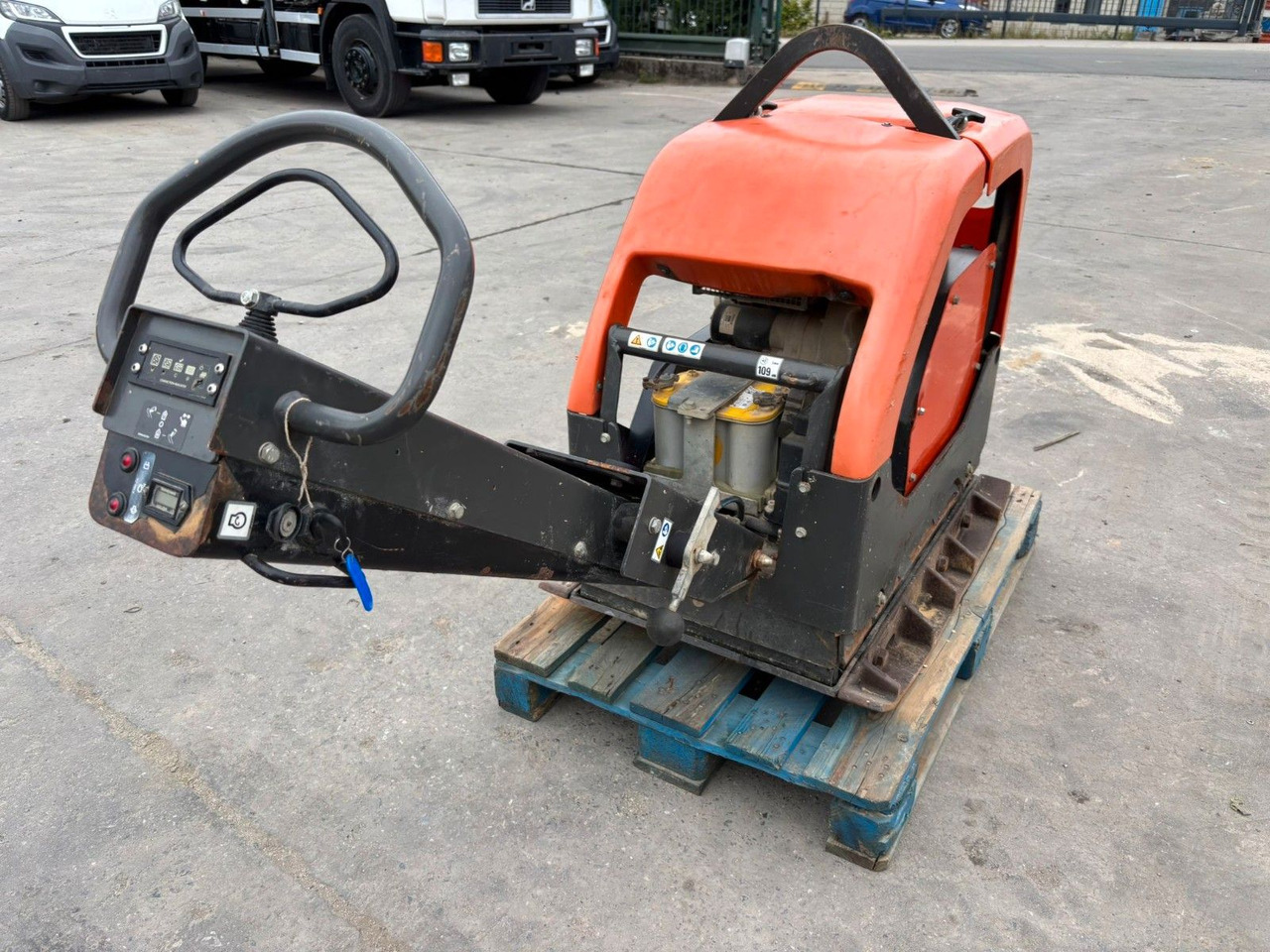 Plate Wals Husqvarna LG504 - Vibraatorplaat: pilt 2 Plate Wals Husqvarna LG504 - Vibraatorplaat: pilt 2