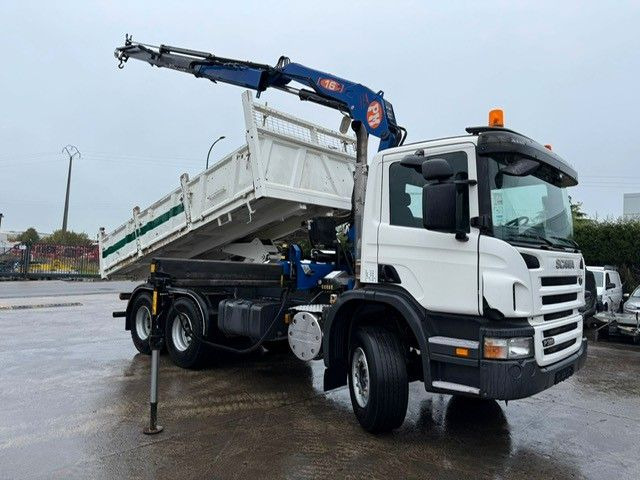 Scania PRT 380. 6x4. Kipper + Kran PM 16 Funk. Klima. - Kallurauto, Kraanaga veoauto: pilt 3 Scania PRT 380. 6x4. Kipper + Kran PM 16 Funk. Klima. - Kallurauto, Kraanaga veoauto: pilt 3