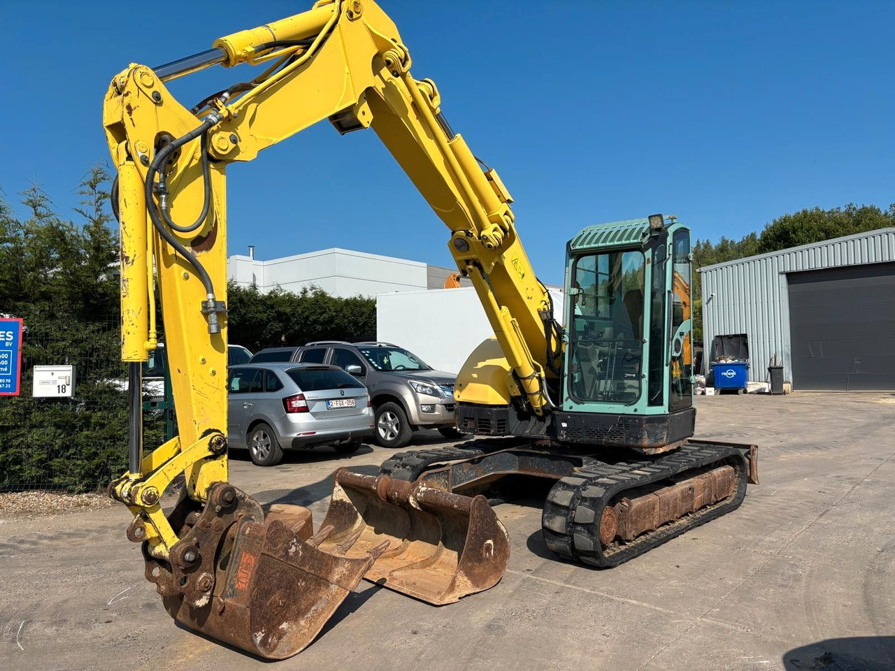 Yanmar B7 Sigma. 3 Löffel. - Miniekskavaator: pilt 4 Yanmar B7 Sigma. 3 Löffel. - Miniekskavaator: pilt 4