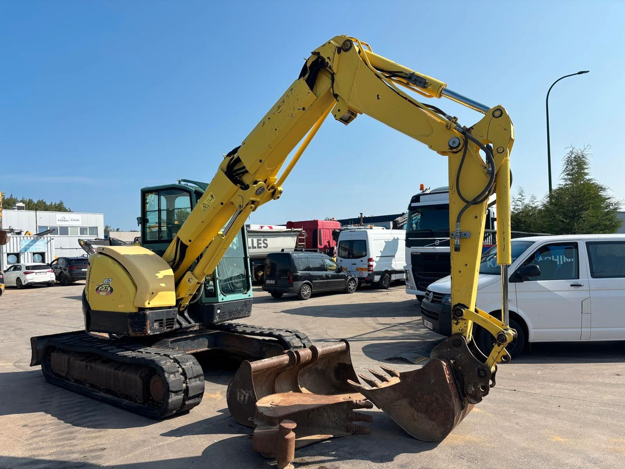 Yanmar B7 Sigma. 3 Löffel. - Miniekskavaator: pilt 5 Yanmar B7 Sigma. 3 Löffel. - Miniekskavaator: pilt 5