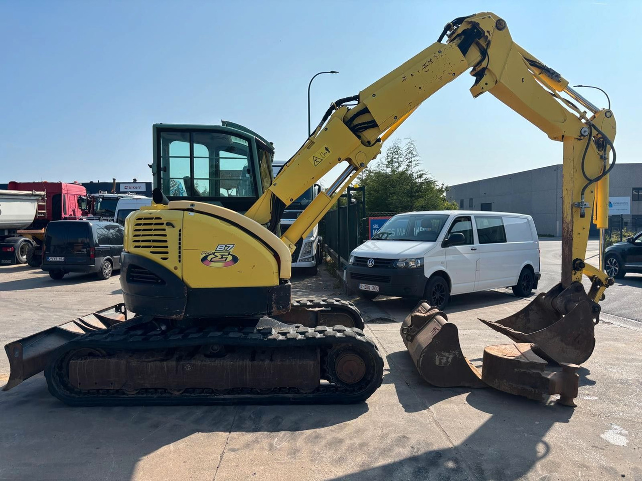Yanmar B7 Sigma. 3 Löffel. - Miniekskavaator: pilt 1 Yanmar B7 Sigma. 3 Löffel. - Miniekskavaator: pilt 1