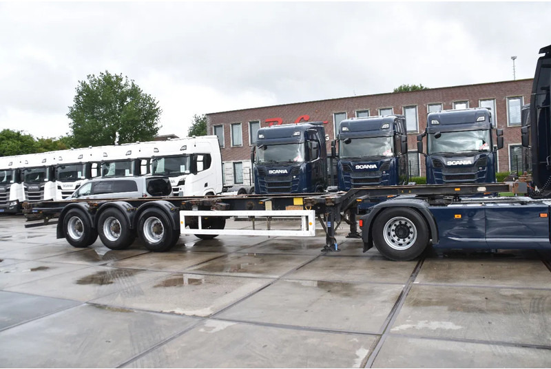 Krone SDC 27 - BPW AXLES - DRUM BRAKES - - Konteinerveduk/ Tõstukiga poolhaagis: pilt 1 Krone SDC 27 - BPW AXLES - DRUM BRAKES - - Konteinerveduk/ Tõstukiga poolhaagis: pilt 1