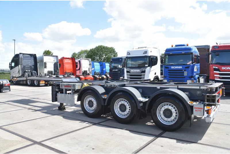 Renders HASTRAILER FCC - ALL CONNECTIONS - LIFT AXLE - 2 x EXTENDABLE - SAF AXLES - DISC BRAKES - EXCELLENT CONDITION - - Konteinerveduk/ Tõstukiga poolhaagis: pilt 4 Renders HASTRAILER FCC - ALL CONNECTIONS - LIFT AXLE - 2 x EXTENDABLE - SAF AXLES - DISC BRAKES - EXCELLENT CONDITION - - Konteinerveduk/ Tõstukiga poolhaagis: pilt 4