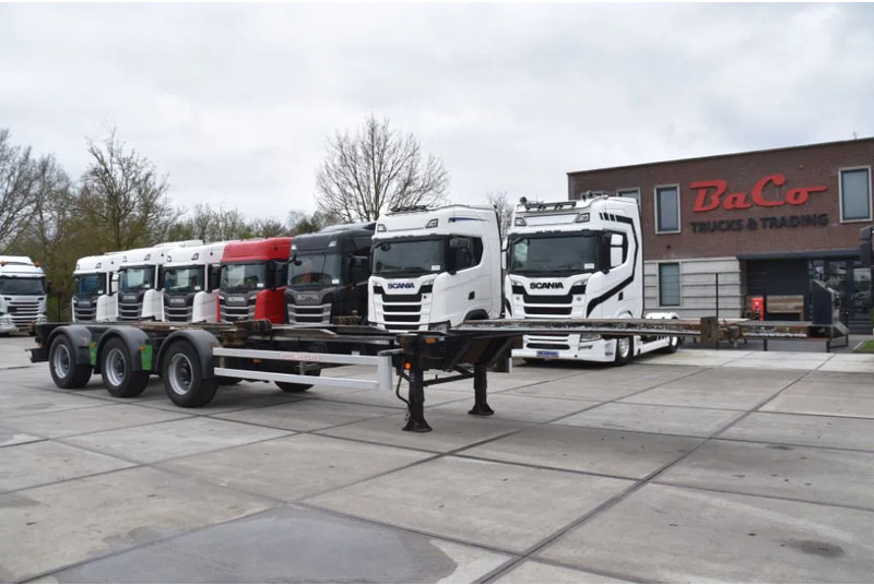 Renders ROC 16.27 CC - X STEERING - BPW AXLES - DISC BRAKES - - Konteinerveduk/ Tõstukiga poolhaagis: pilt 1 Renders ROC 16.27 CC - X STEERING - BPW AXLES - DISC BRAKES - - Konteinerveduk/ Tõstukiga poolhaagis: pilt 1