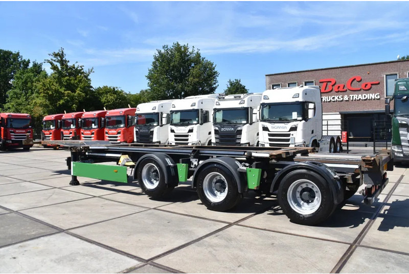 Konteinerveduk/ Tõstukiga poolhaagis Renders ROC 16.30 - X-STEERING - LIFT AXLE - BPW AXLES - DISC BRAKES - EXTENDABLE -: pilt 6