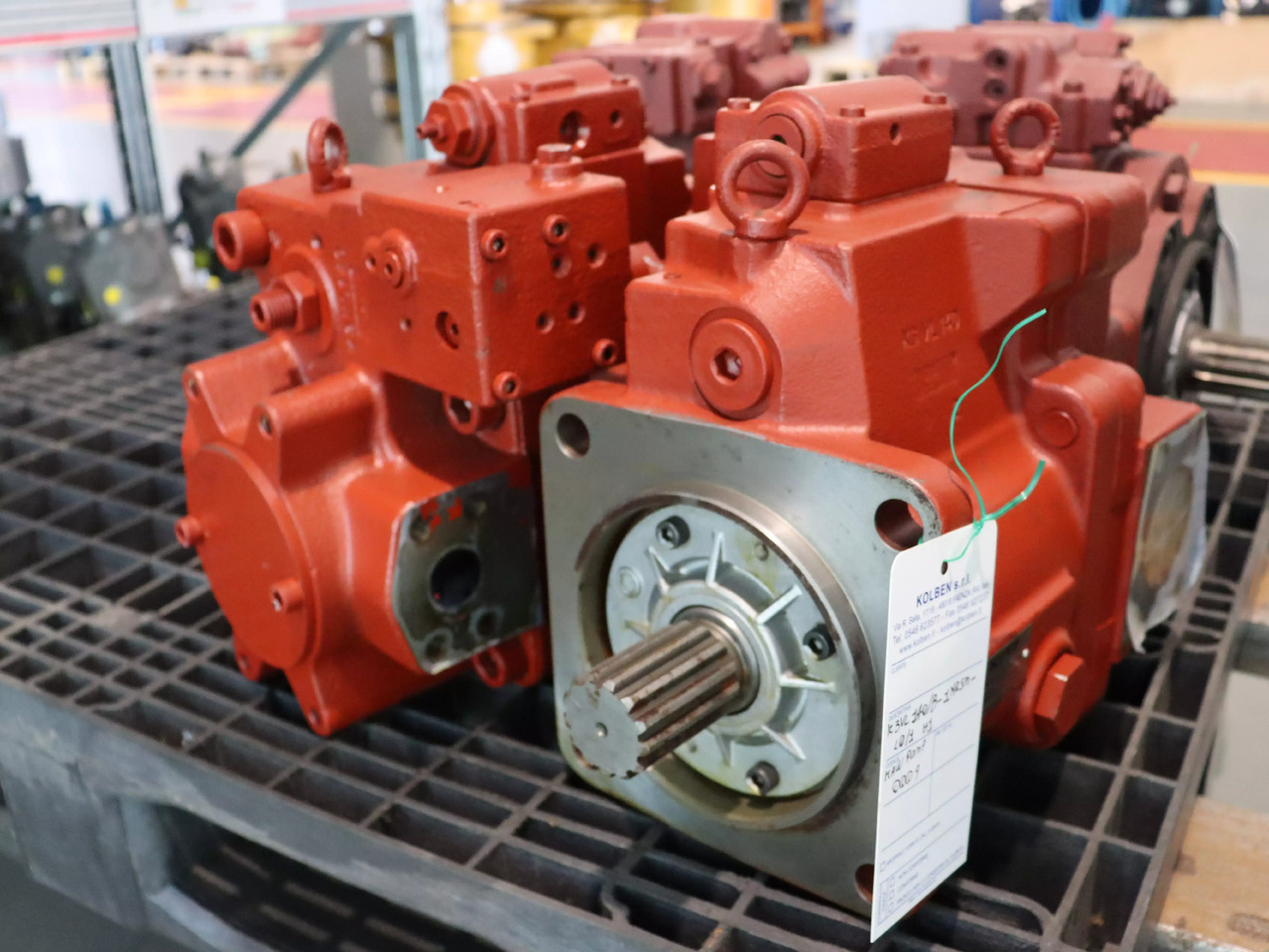 KAWASAKI K3VL140B-1NRSM-L01 H1 - Hüdrauliline pump - Ehitusmasinad: pilt 1 KAWASAKI K3VL140B-1NRSM-L01 H1 - Hüdrauliline pump - Ehitusmasinad: pilt 1