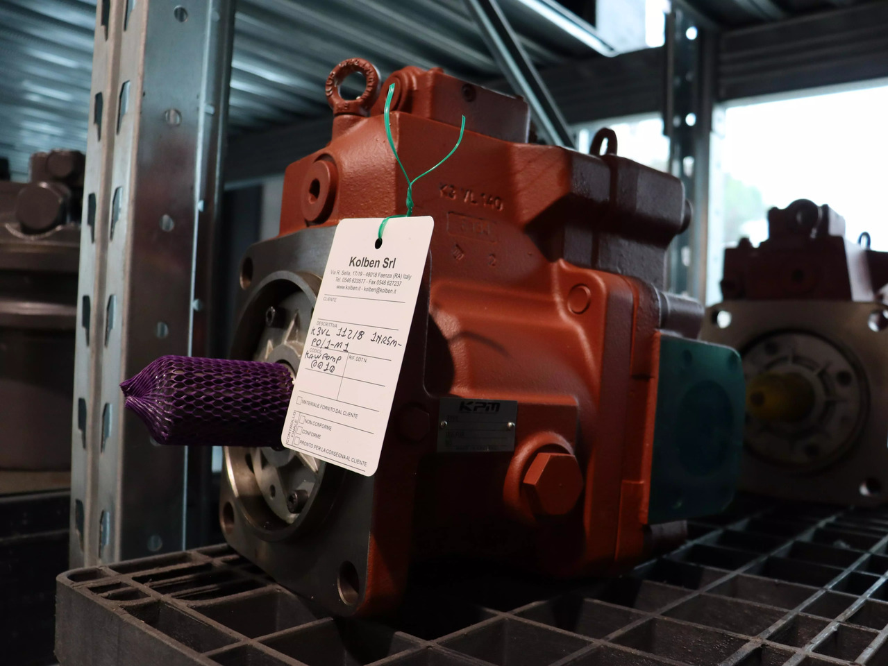 Kawasaki K3VL112 B 1NR5M-P0 1-M1 - Hüdrauliline pump - Materjali käitlemise seade: pilt 2 Kawasaki K3VL112 B 1NR5M-P0 1-M1 - Hüdrauliline pump - Materjali käitlemise seade: pilt 2