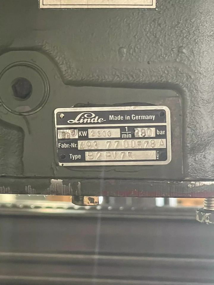 LINDE B2PV75 - Hüdrauliline pump - Ehitusmasinad: pilt 5 LINDE B2PV75 - Hüdrauliline pump - Ehitusmasinad: pilt 5