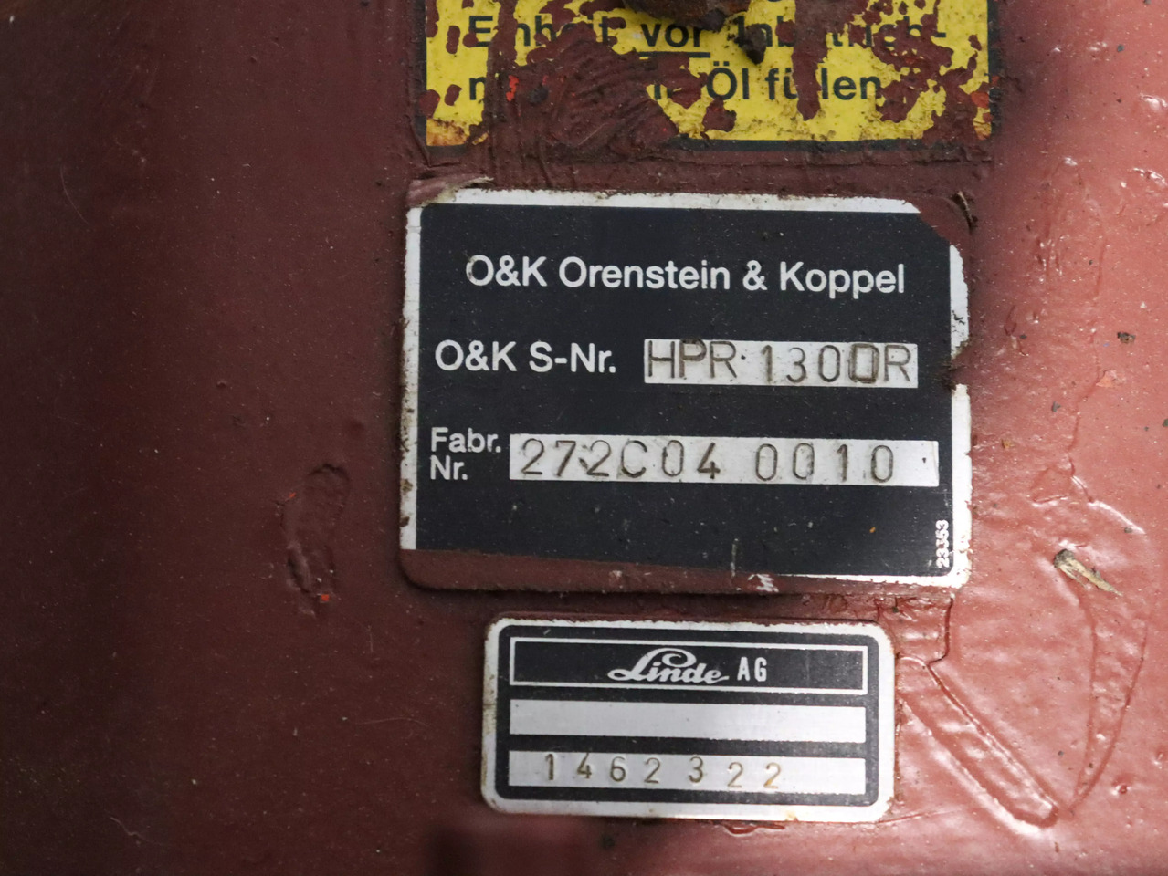 LINDE HPR 130D - Hüdrauliline pump - Ehitusmasinad: pilt 5 LINDE HPR 130D - Hüdrauliline pump - Ehitusmasinad: pilt 5