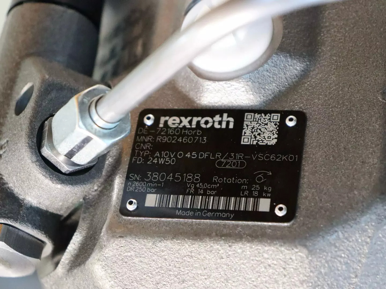 REXROTH A10VO45DFLR/31R-VSC62K01 - Hüdrauliline pump - Materjali käitlemise seade: pilt 4 REXROTH A10VO45DFLR/31R-VSC62K01 - Hüdrauliline pump - Materjali käitlemise seade: pilt 4